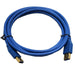 USB Cable | Audio Video Cables | USB 3.0, 28AWG, Gold Plated, Blue 6ft - Conversions Technology