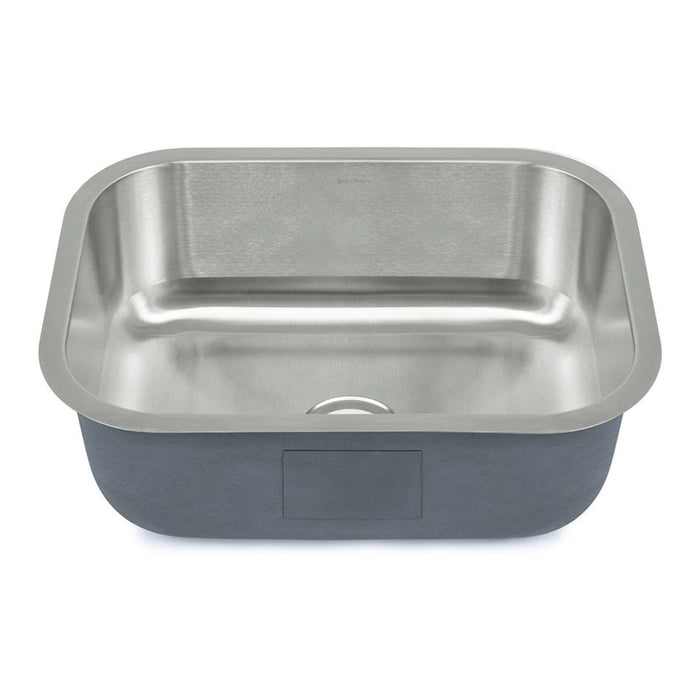 23-1/8" x 17-7/8" x9"  Undermount single bowl Stainless Steel Kitchen Sink