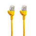 Sigma Wire & Cable | Sigma7 Super Slim Premium Patch Cable | Cat7, Yellow 7ft - Conversions Technology