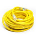 Extension Cord | 100 ft SJTW 14/3 Extension Cord with Lighted Ends Yellow - Conversions Technology