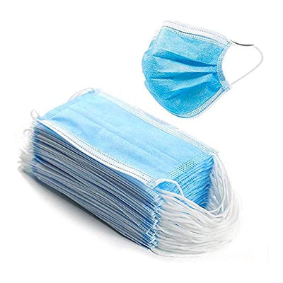 PPE | MASK | Disposable Face Masks (pack of 20) FDA & CE Certified Surgical mask 3-Ply Breathable & Comfortable Filter Safety Mask - Conversions Technology
